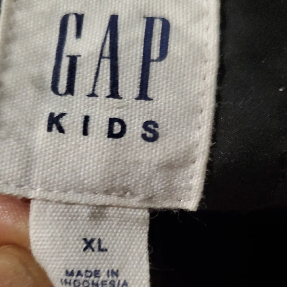 GAP Kids Black Hooded Puffer Jacket